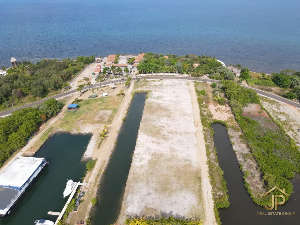 commercial lots for sale in Belize - Mango Creek view - JP Real Estate Group