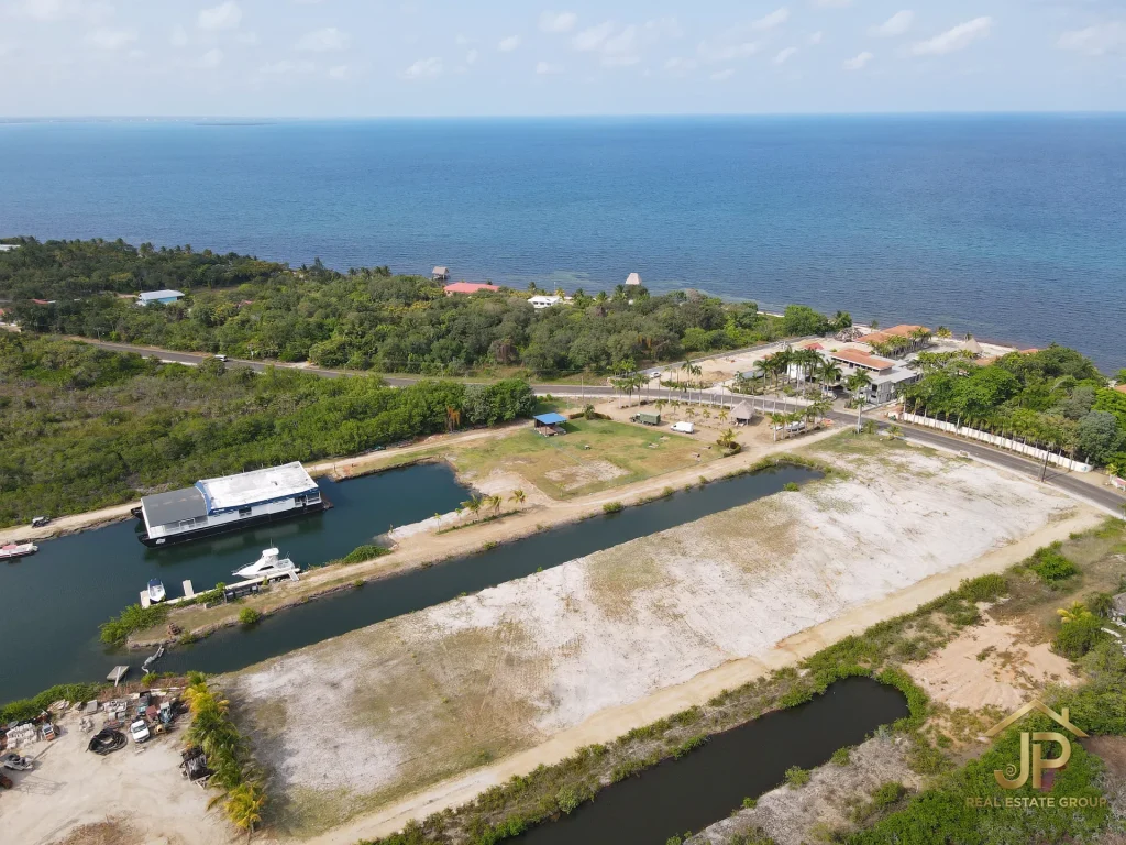 commercial lots for sale in Belize - Mango Creek view - JP Real Estate Group