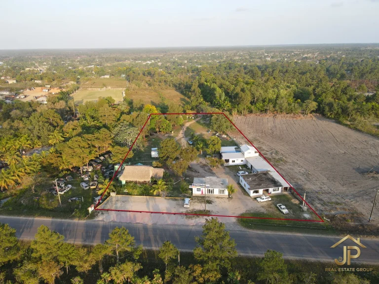 commercial property for sale in Belize - Santa Cruz Village view - JP Real Estate Group