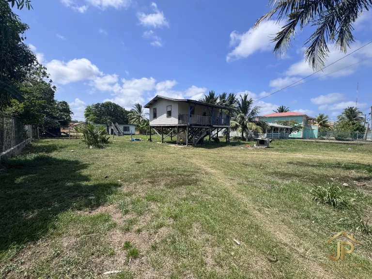 double lot for sale in Belize - Independence Village view - JP Real Estate Group