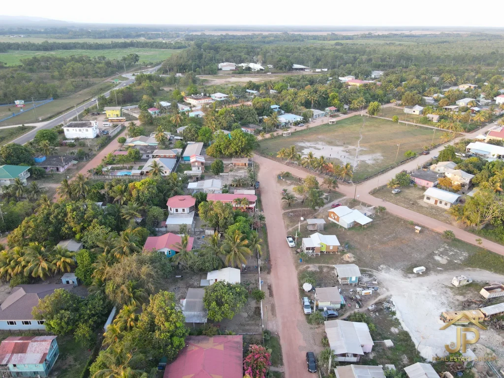 income property for sale in Belize - Santa Cruz Village view - JP Real Estate Group