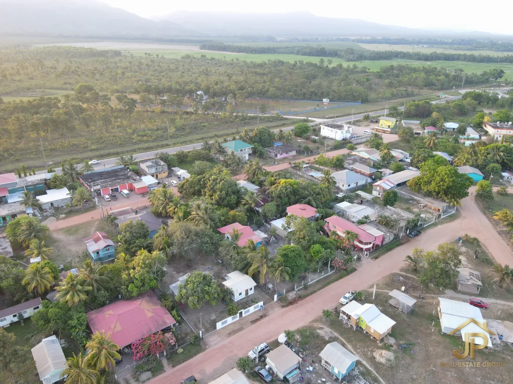 income property for sale in Belize - Santa Cruz Village view - JP Real Estate Group