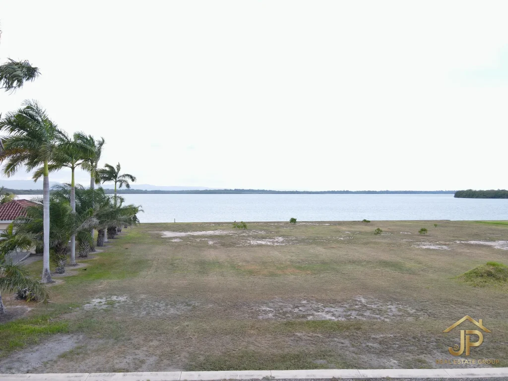 lagoon lot for sale in Belize - The Placencia Residences view - JP Real Estate Group