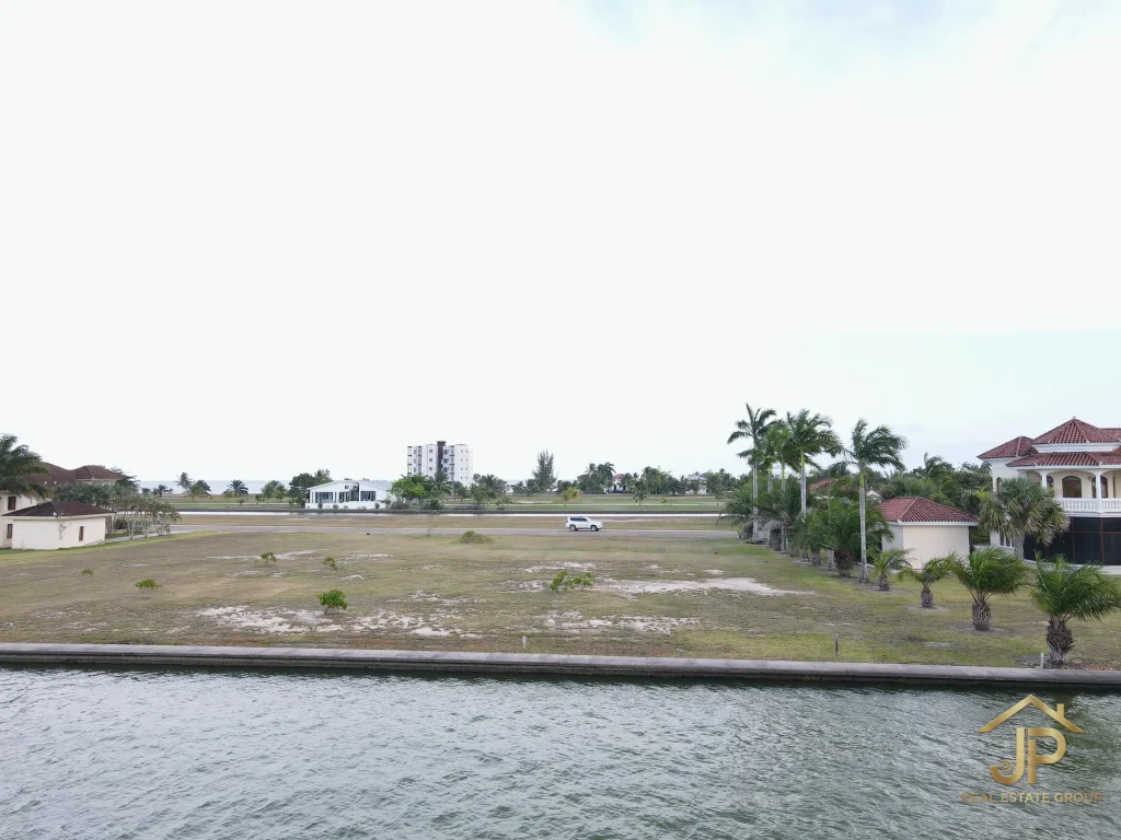lagoon lot for sale in Belize - The Placencia Residences view - JP Real Estate Group