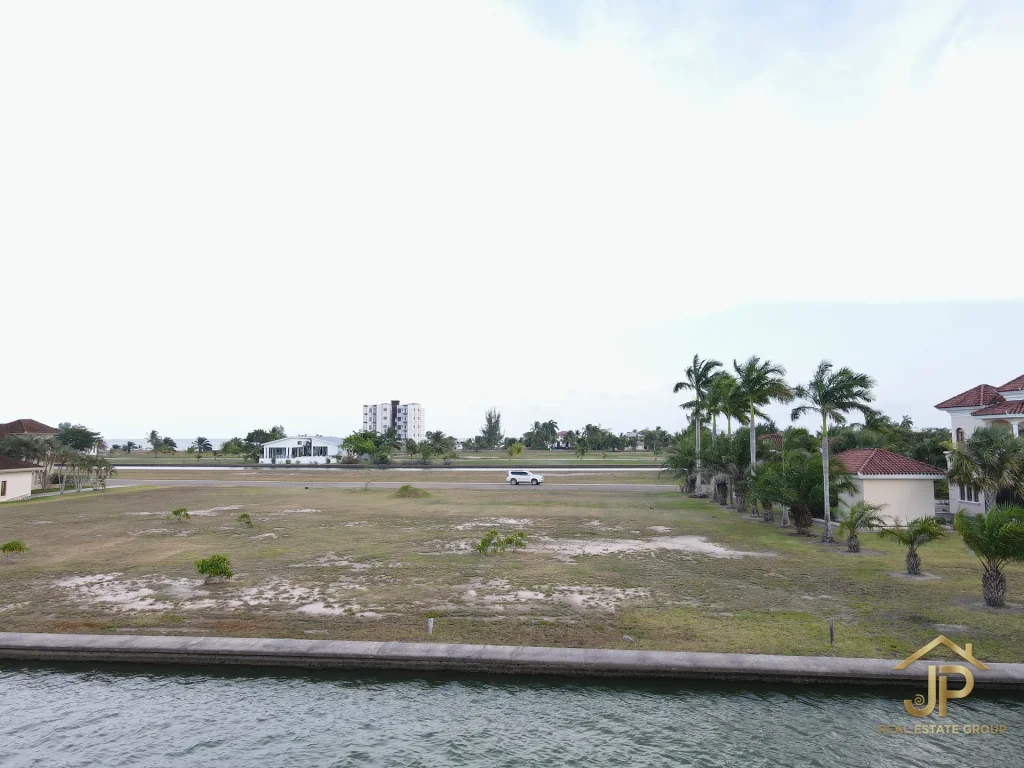 lagoon lot for sale in Belize - The Placencia Residences view - JP Real Estate Group