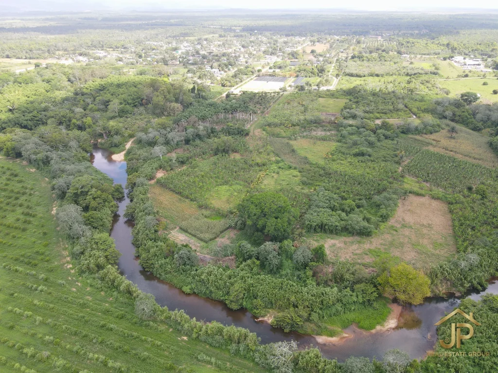 riverfront land for sale in Belize - Hope Creek view - JP Real Estate Group