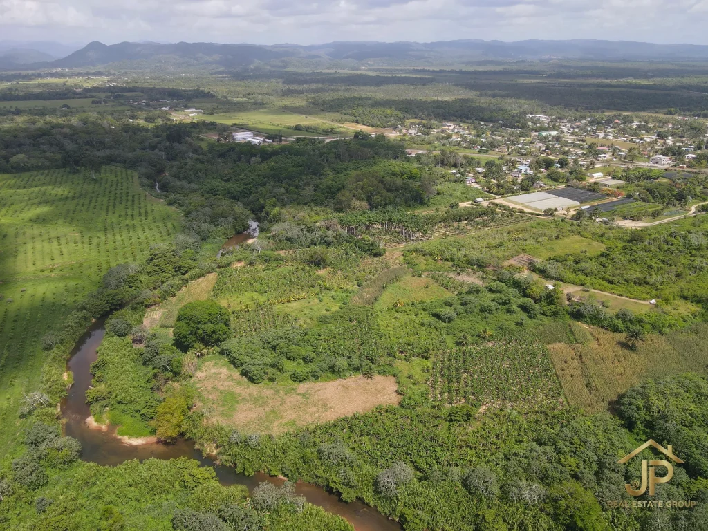 riverfront land for sale in Belize - Hope Creek view - JP Real Estate Group