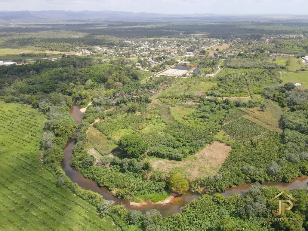 riverfront land for sale in Belize - Hope Creek view - JP Real Estate Group