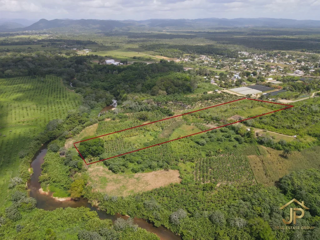 riverfront land for sale in Belize - Hope Creek view - JP Real Estate Group