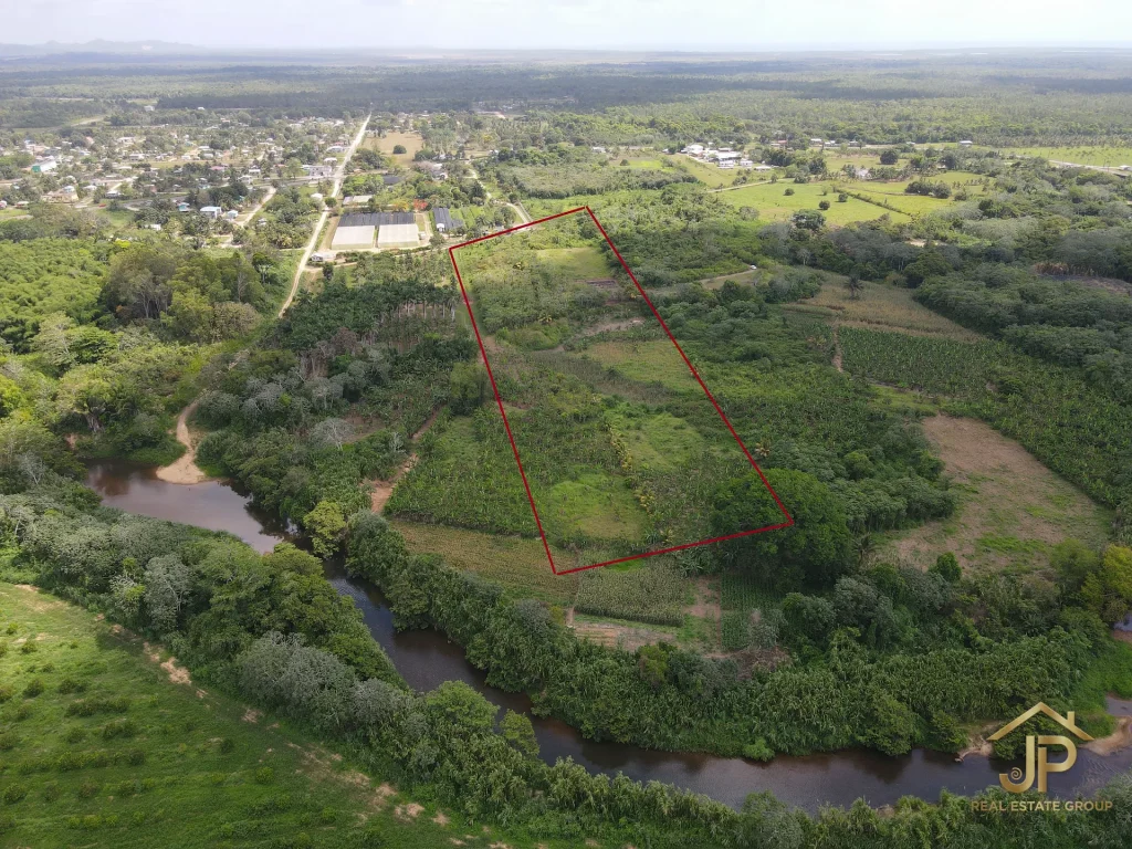 riverfront land for sale in Belize - Hope Creek view - JP Real Estate Group