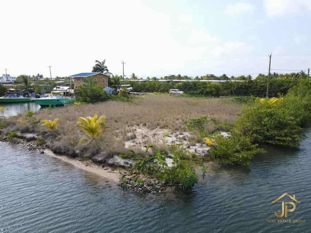 waterfront lot for sale in Belize - Harbour Place Placencia view - JP Real Estate Group