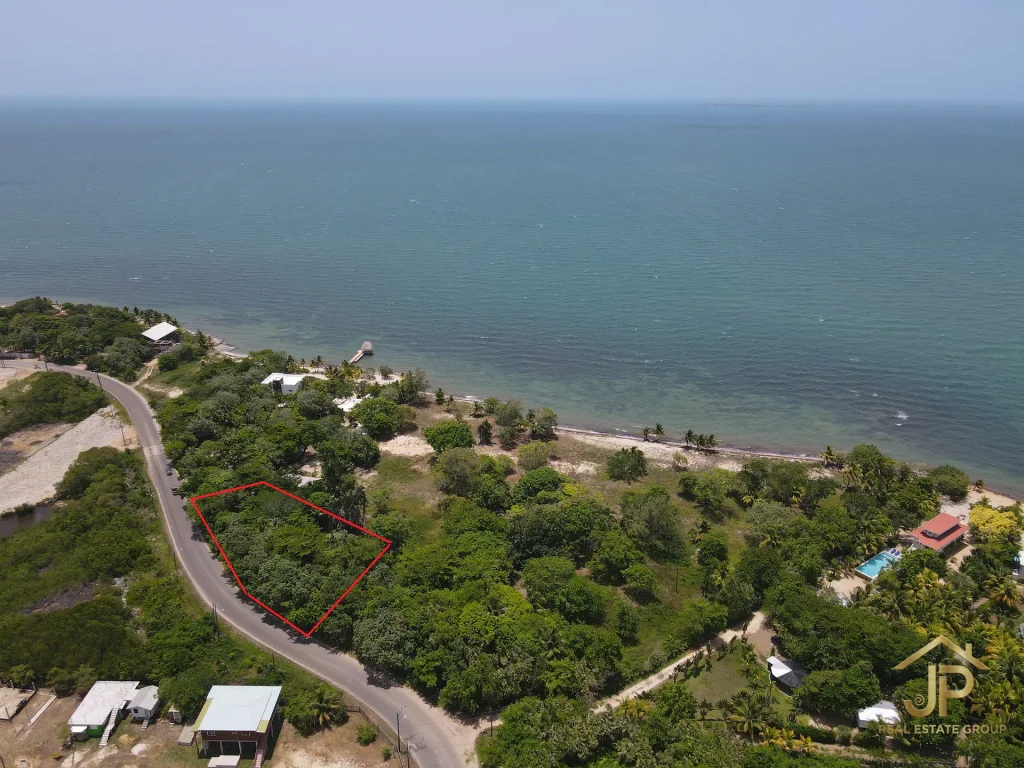 0.23-acre Rum Point lot marked near Placencia Village and Caribbean coast - JP Real Estate Group
