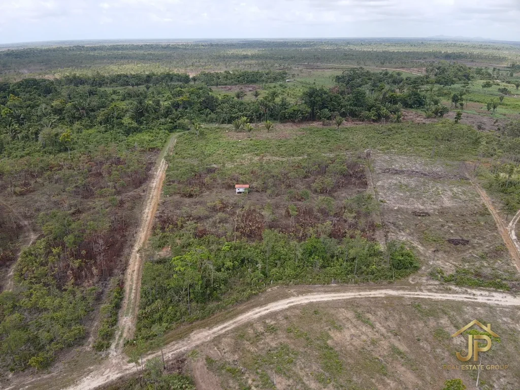 survey plan for 13.36-acre creekfront Santa Cruz Belize property - JP Real Estate Group