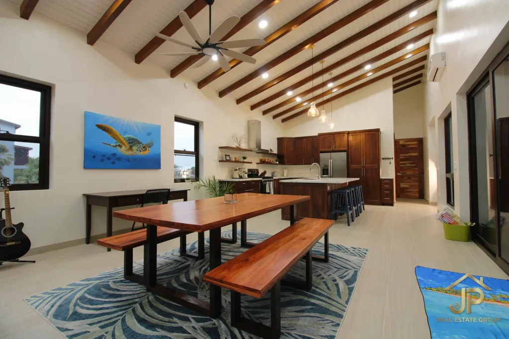 Private pool overlooking lagoon at Naia home