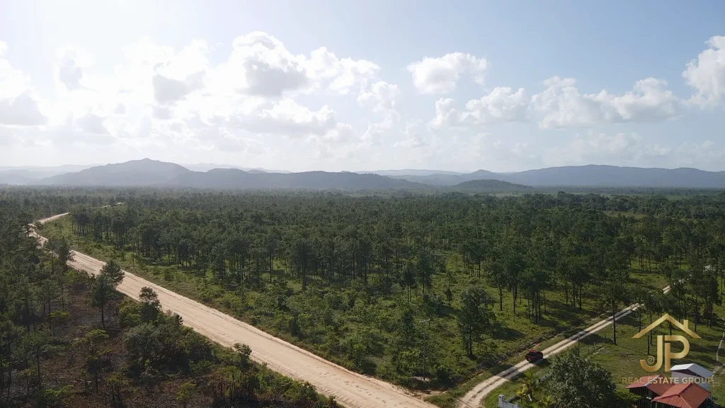 Red Bank Village road frontage on 23 acres of land for sale in Belize - JP Real Estate Group