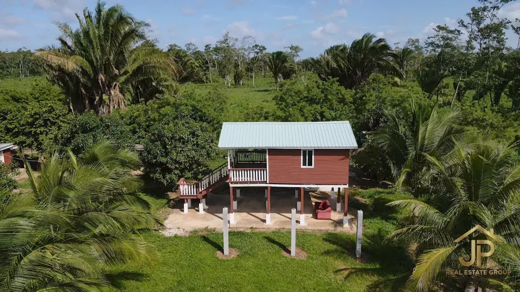 elevated ranch residence in Red Bank Belize - JP Real Estate Group